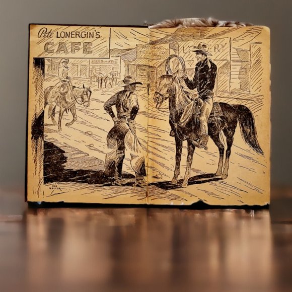 RARE 1st Edition 1944 Gene Autry Book Thief River Outlaws by Bob Hamilton - Picture 4 of 11